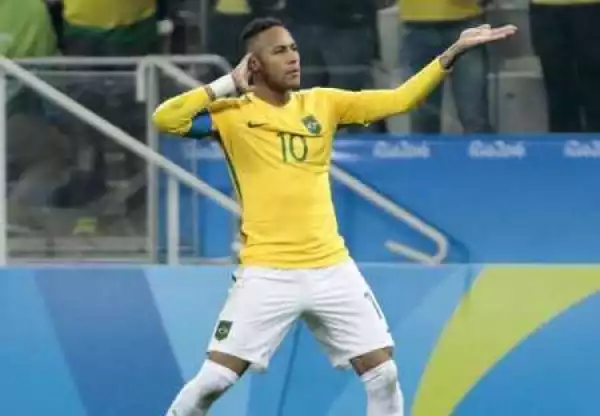 Neymar Breaks Olympic Fastest Goal Record